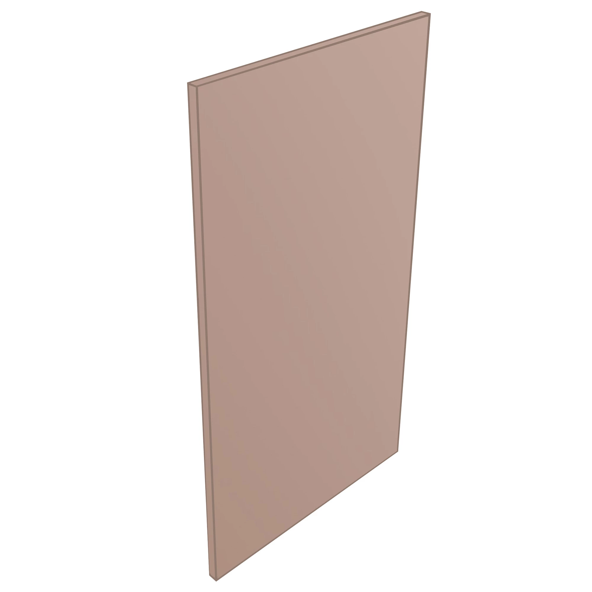 Ashford Matt Dusty Pink End Panel (H)900mm 1 Ashford Matt Dusty Pink End Panel (H)900mm