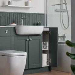 Ashford Matt Green Straight Plinth (L)2400mm 7 Ashford Matt Green Straight Plinth (L)2400mm -Trade Point Store ashford matt green straight plinth l 2400mm5059340682921 01i bq