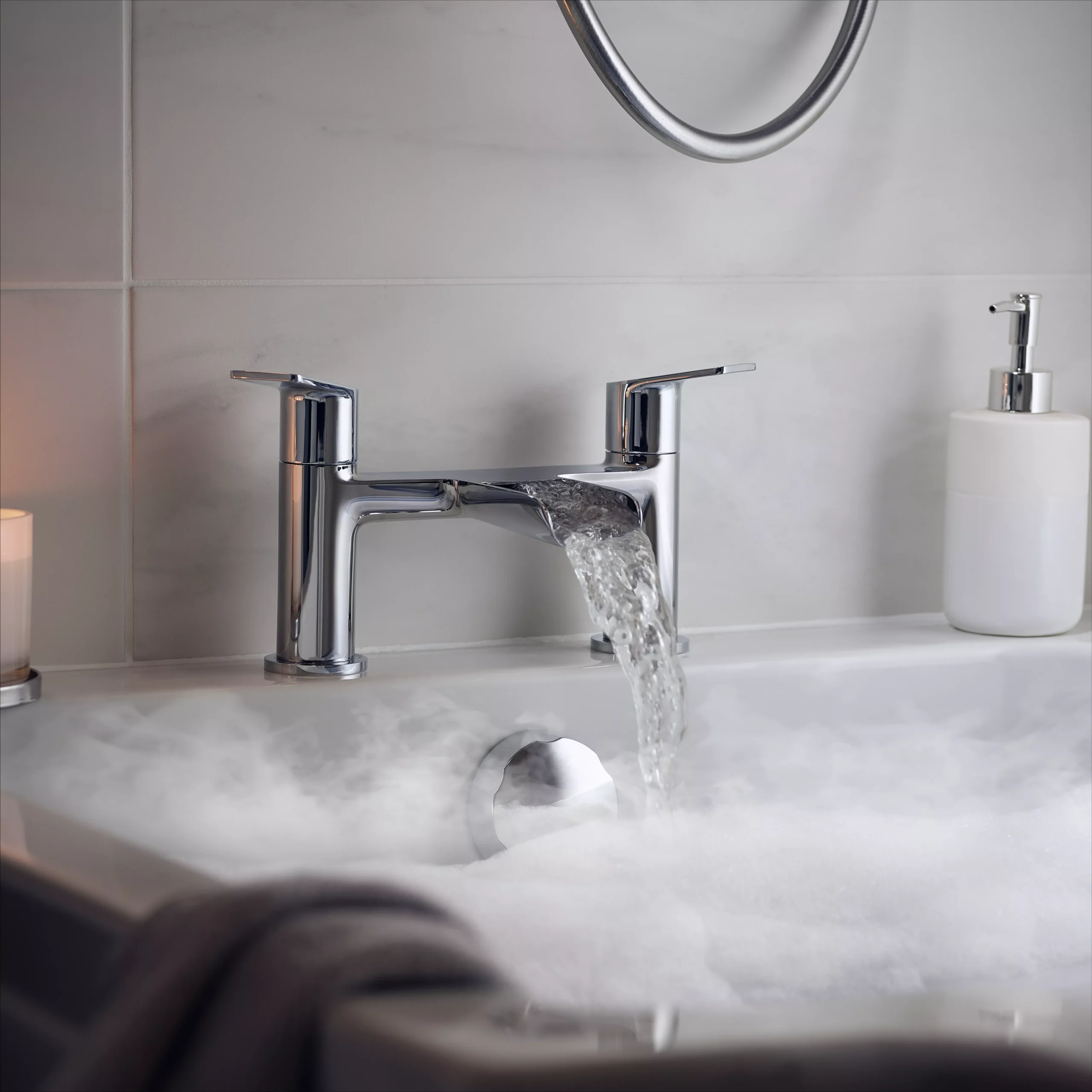 Ashford Matt Green Straight Plinth (L)2400mm 2 Ashford Matt Green Straight Plinth (L)2400mm - Image 2