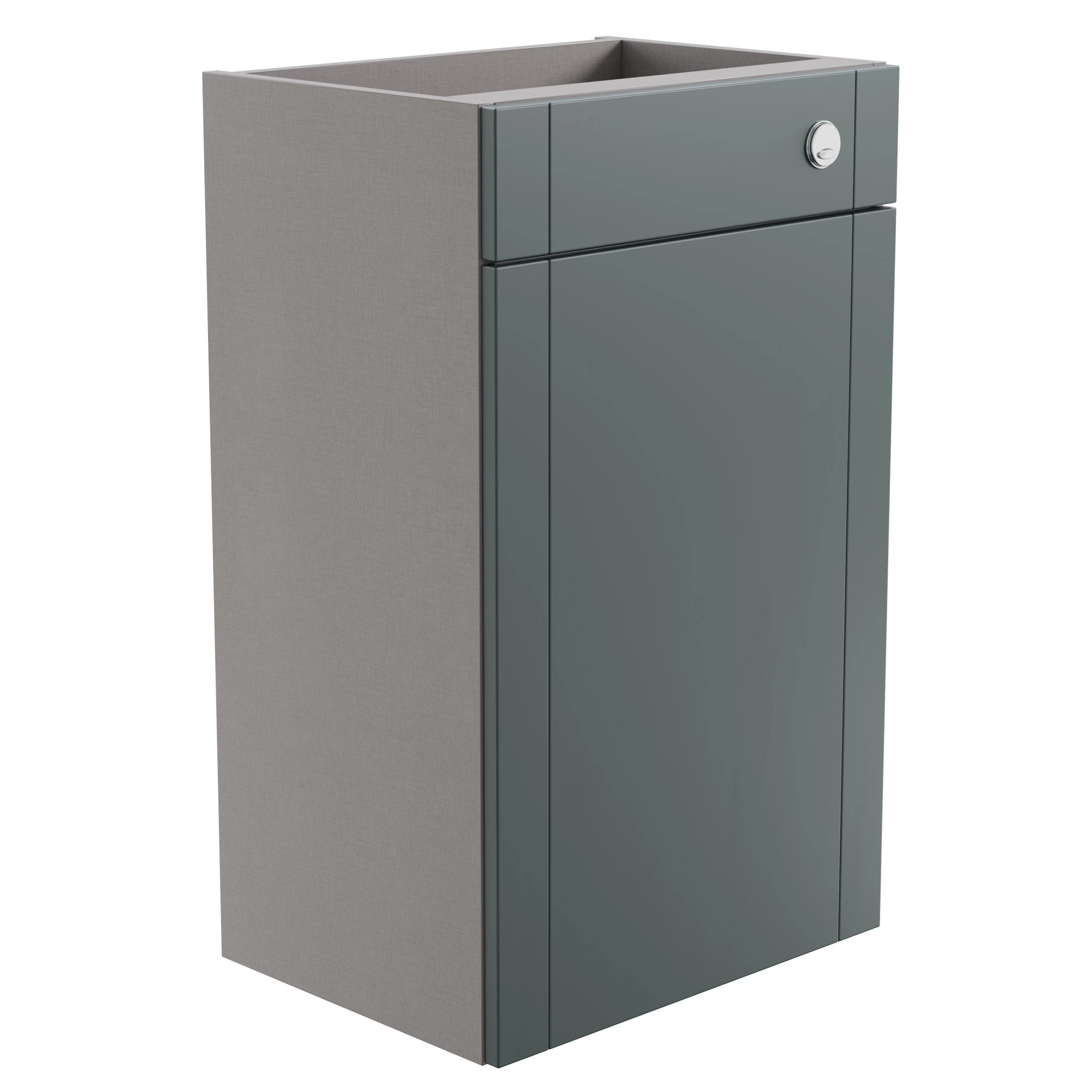 Ashford Matt Kombu Green Shaker Freestanding Cabinet (W)495mm (H)820mm 1 Ashford Matt Kombu Green Shaker Freestanding Cabinet (W)495mm (H)820mm