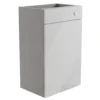 Ennis Gloss Light Grey Freestanding Cabinet (W)495mm (H)820mm