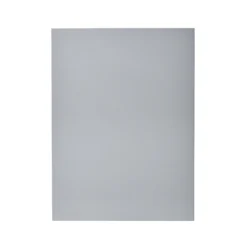GoodHome Alisma High Gloss Grey Slab Tall Appliance Cabinet Door (W)600mm (H)806mm (T)18mm