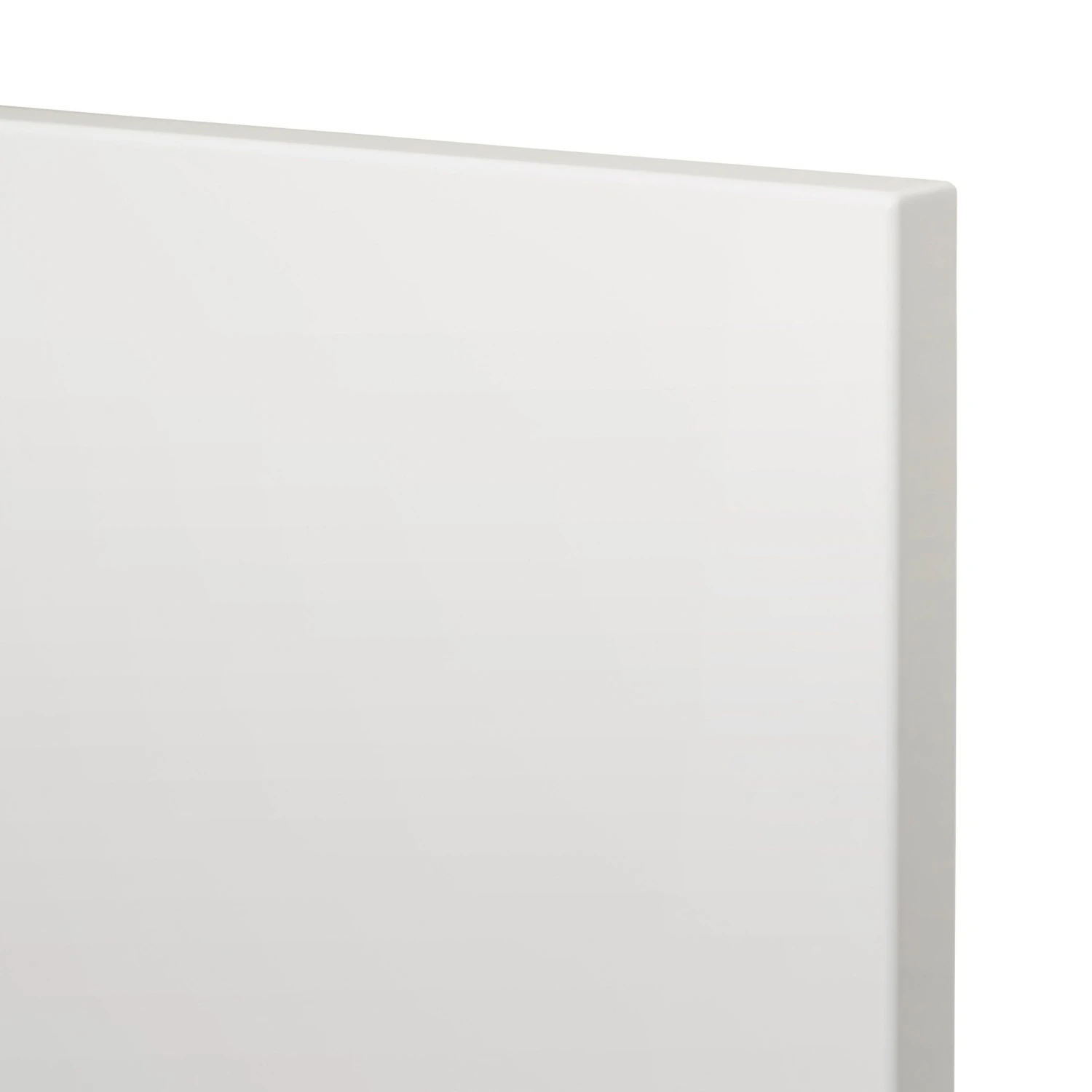 GoodHome Alisma High Gloss White Slab Drawer Front, Bridging Door & Bi Fold Door, (W)400mm (H)356mm (T)18mm 2 GoodHome Alisma High Gloss White Slab Drawer Front, Bridging Door & Bi Fold Door, (W)400mm (H)356mm (T)18mm - Image 2