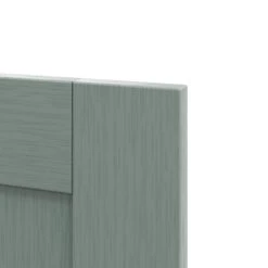 GoodHome Alpinia Matt Green Painted Wood Effect Shaker Drawer Front, Bridging Door & Bi Fold Door, (W)400mm (H)356mm (T)18mm -Trade Point Store goodhome alpinia matt green painted wood effect shaker drawer front bridging door bi fold door w 400mm h 356mm t 18mm5059340147246 36c