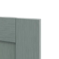 GoodHome Alpinia Matt Green Painted Wood Effect Shaker Tall Wall Cabinet Door (W)600mm (H)895mm (T)18mm -Trade Point Store goodhome alpinia matt green painted wood effect shaker tall wall cabinet door w 600mm h 895mm t 18mm5059340147192 36c