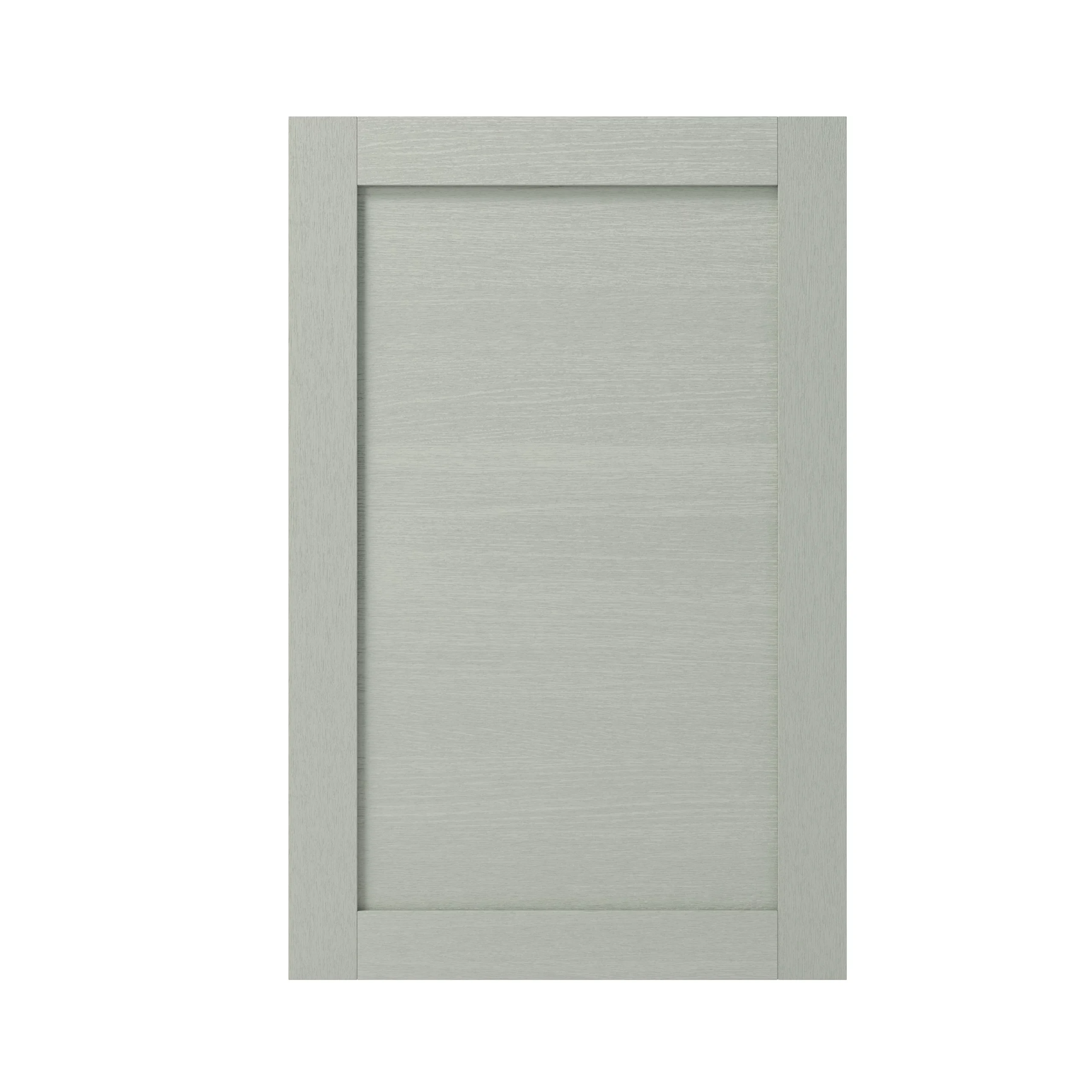 GoodHome Alpinia Matt Grey Painted Wood Effect Shaker 50:50 Larder Cabinet Door (W)600mm (H)1001mm (T)18mm 1 GoodHome Alpinia Matt Grey Painted Wood Effect Shaker 50:50 Larder Cabinet Door (W)600mm (H)1001mm (T)18mm