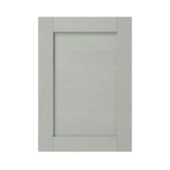 GoodHome Alpinia Matt Grey Painted Wood Effect Shaker Highline Cabinet Door (W)500mm (H)715mm (T)18mm