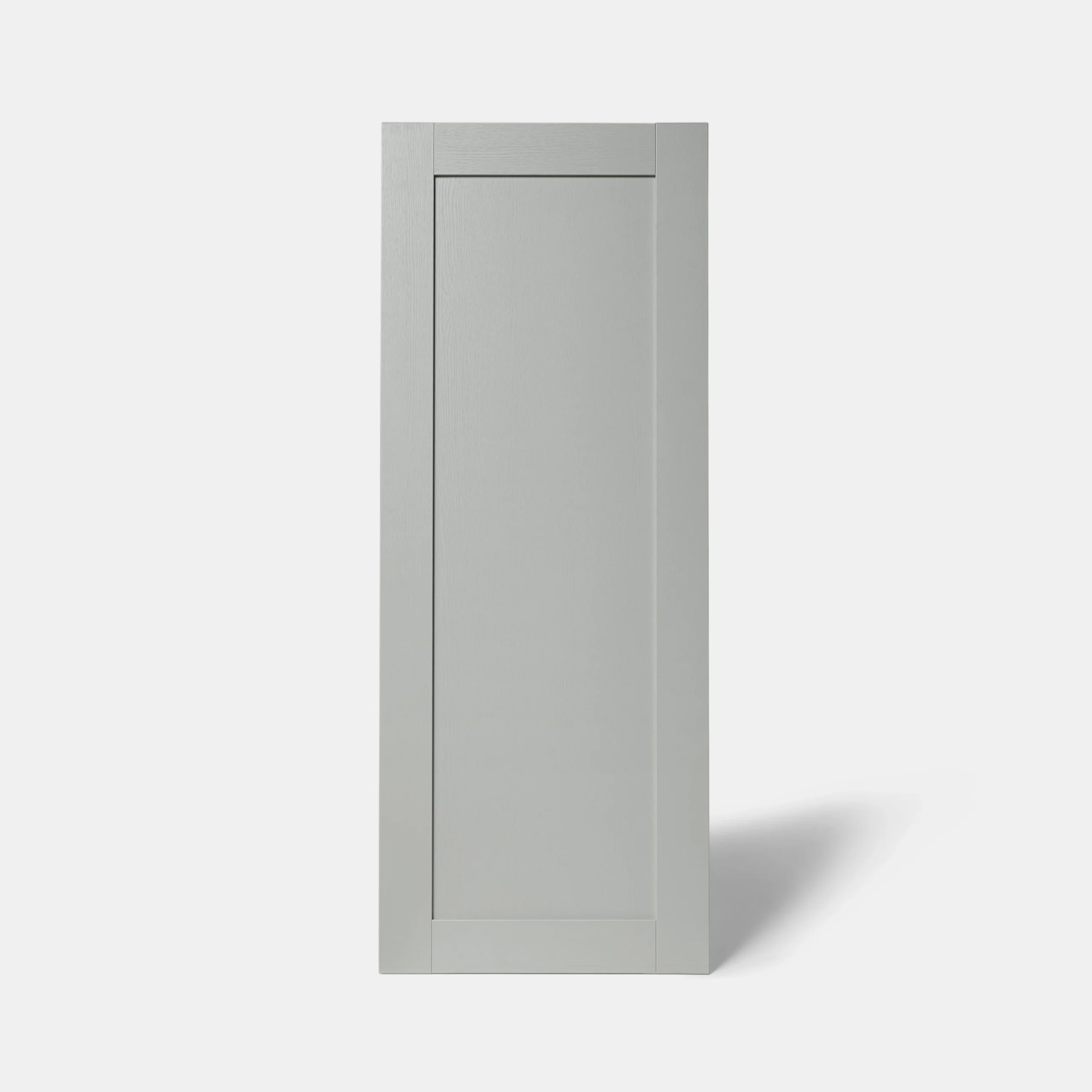 GoodHome Alpinia Matt Grey Painted Wood Effect Shaker Larder Cabinet Door (W)500mm (H)1287mm (T)18mm 3 GoodHome Alpinia Matt Grey Painted Wood Effect Shaker Larder Cabinet Door (W)500mm (H)1287mm (T)18mm - Image 3