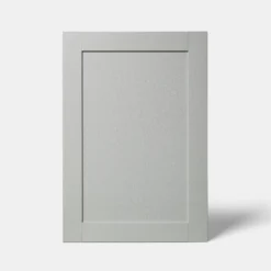 GoodHome Alpinia Matt Grey Painted Wood Effect Shaker Tall Appliance Cabinet Door (W)600mm (H)867mm (T)18mm -Trade Point Store goodhome alpinia matt grey painted wood effect shaker tall appliance cabinet door w 600mm h 867mm t 18mm3663602646105 02c