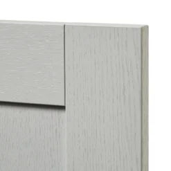 GoodHome Alpinia Matt Grey Painted Wood Effect Shaker Tall Appliance Cabinet Door (W)600mm (H)867mm (T)18mm -Trade Point Store goodhome alpinia matt grey painted wood effect shaker tall appliance cabinet door w 600mm h 867mm t 18mm3663602646105 37c bq