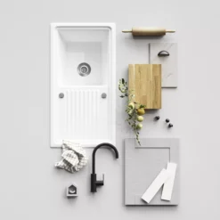 GoodHome Alpinia Matt Slate Grey Painted Wood Effect Shaker Highline Cabinet Door (W)600mm (H)715mm (T)18mm 19 GoodHome Alpinia Matt Slate Grey Painted Wood Effect Shaker Highline Cabinet Door (W)600mm (H)715mm (T)18mm -Trade Point Store goodhome alpinia matt slate grey painted wood effect shaker highline cabinet door w 600mm h 715mm t 18mm5059340129648 06i