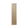 GoodHome Alpinia Oak Effect Shaker Larder Cabinet Door (W)300mm (H)1287mm (T)18mm
