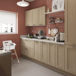 GoodHome Alpinia Oak Effect Shaker Larder Cabinet Door (W)300mm (H)1287mm (T)18mm 11 GoodHome Alpinia Oak Effect Shaker Larder Cabinet Door (W)300mm (H)1287mm (T)18mm -Trade Point Store goodhome alpinia oak effect shaker larder cabinet door w 300mm h 1287mm t 18mm3663602647256 21i