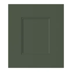 GoodHome Artemisia Innovo Handleless Matt Dark Green Shaker Drawer Front (W)300mm