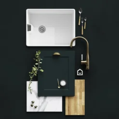 GoodHome Artemisia Matt Dark Green Shaker 70:30 Larder/Fridge Cabinet Door (W)600mm (H)1287mm (T)18mm 17 GoodHome Artemisia Matt Dark Green Shaker 70:30 Larder/Fridge Cabinet Door (W)600mm (H)1287mm (T)18mm -Trade Point Store goodhome artemisia matt dark green shaker 70 30 larder fridge cabinet door w 600mm h 1287mm t 18mm5059340443522 06i