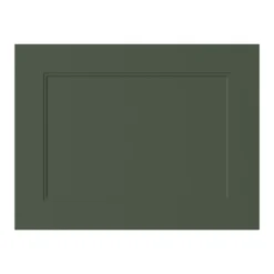 GoodHome Artemisia Matt Dark Green Shaker Appliance Cabinet Door (W)600mm (H)453mm (T)18mm