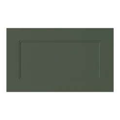 GoodHome Artemisia Matt Dark Green Shaker Drawer Front, Bridging Door & Bi Fold Door, (W)600mm (H)356mm (T)18mm