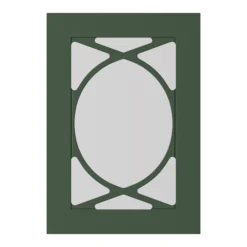 GoodHome Artemisia Matt Dark Green Shaker Glazed Cabinet Door (W)500mm (H)715mm (T)18mm