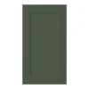 GoodHome Artemisia Matt Dark Green Shaker Highline Cabinet Door (W)400mm (H)715mm (T)18mm