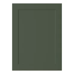 GoodHome Artemisia Matt Dark Green Shaker Tall Appliance Cabinet Door (W)600mm (H)806mm (T)18mm