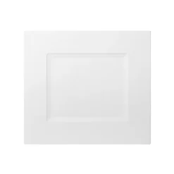 GoodHome Artemisia Matt White Classic Shaker Bridging Drawer Front, Bridging Door & Bi Fold Door, (W)400mm (H)356mm (T)18mm