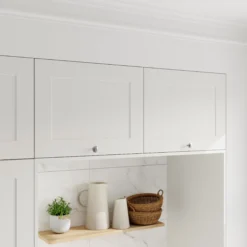 GoodHome Artemisia Matt White Classic Shaker Drawerline Drawer Front, (W)500mm (H)715mm (T)18mm -Trade Point Store goodhome artemisia matt white classic shaker drawerline drawer front w 500mm h 715mm t 18mm3663602650065 01i