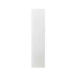 GoodHome Artemisia Matt White Classic Shaker Larder Cabinet Door (W)300mm (H)1287mm (T)18mm
