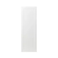 GoodHome Artemisia Matt White Classic Shaker Tall Larder Cabinet Door (W)500mm (H)1467mm (T)18mm