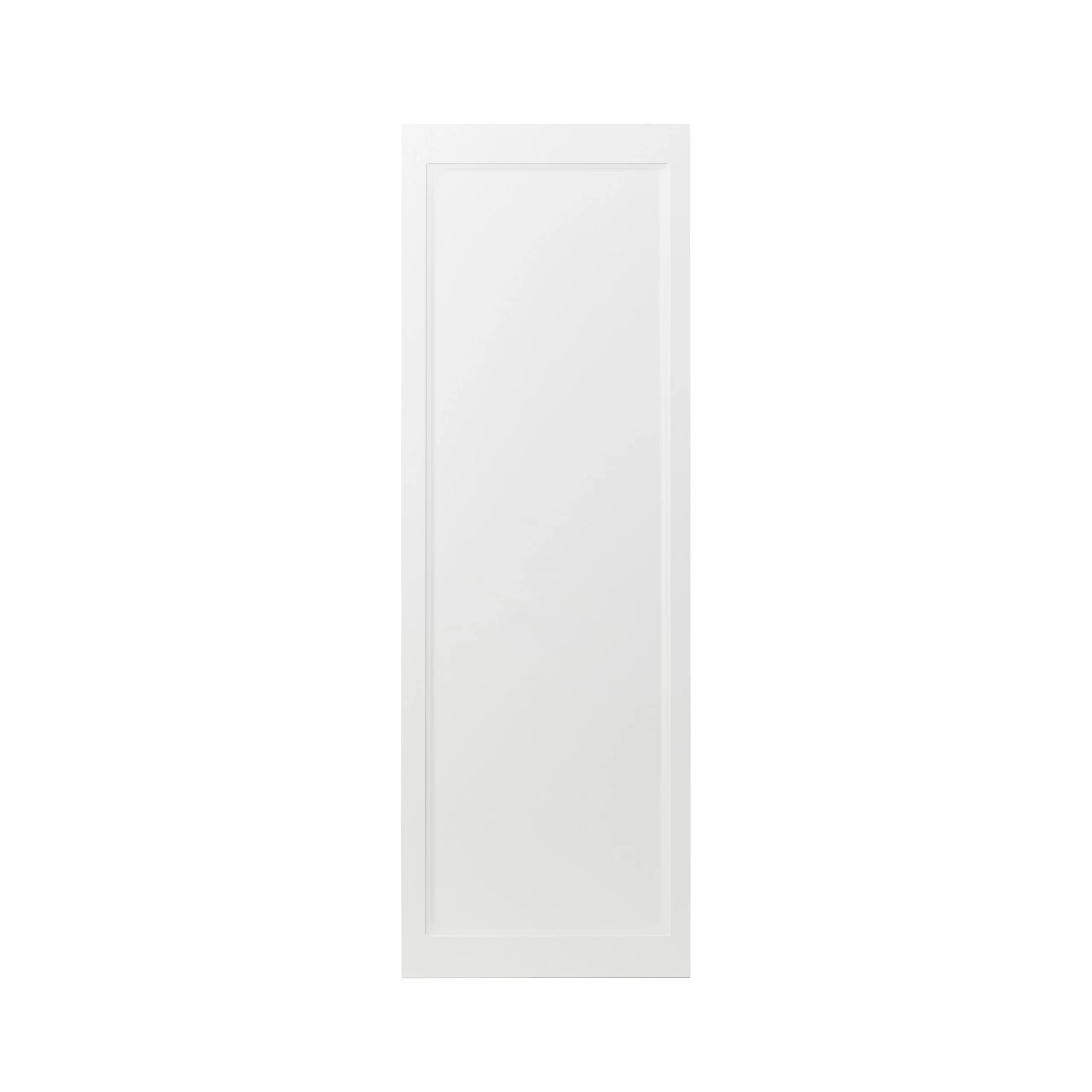 GoodHome Artemisia Matt White Classic Shaker Tall Larder Cabinet Door (W)600mm (H)1467mm (T)18mm 1 GoodHome Artemisia Matt White Classic Shaker Tall Larder Cabinet Door (W)600mm (H)1467mm (T)18mm