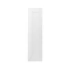 GoodHome Artemisia Matt White Classic Shaker Tall Wall Cabinet Door (W)250mm (H)895mm (T)18mm
