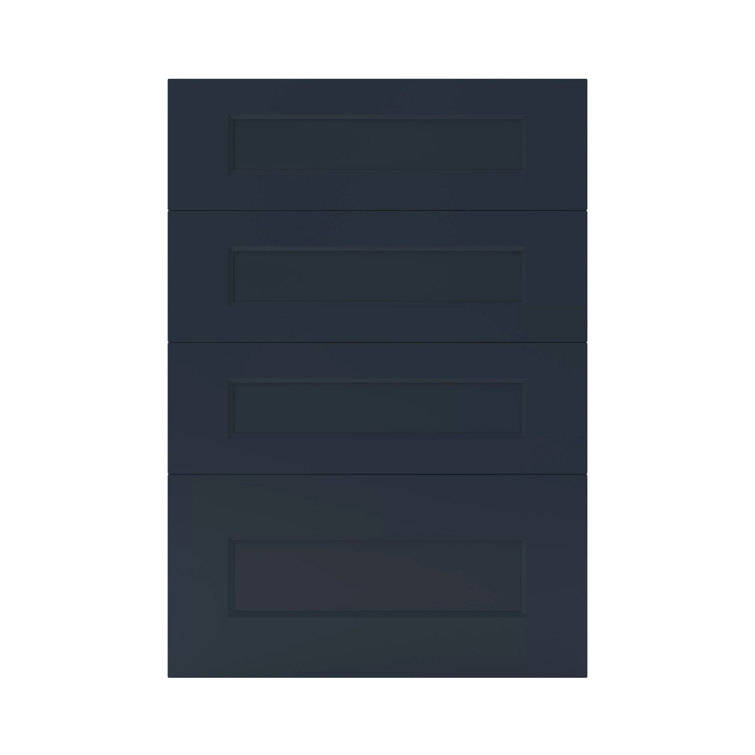GoodHome Artemisia Midnight Blue Classic Shaker Drawer Front (W)500mm, Pack Of 4 1 GoodHome Artemisia Midnight Blue Classic Shaker Drawer Front (W)500mm, Pack Of 4