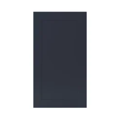 GoodHome Artemisia Midnight Blue Classic Shaker Tall Wall Cabinet Door (W)500mm (H)895mm (T)18mm