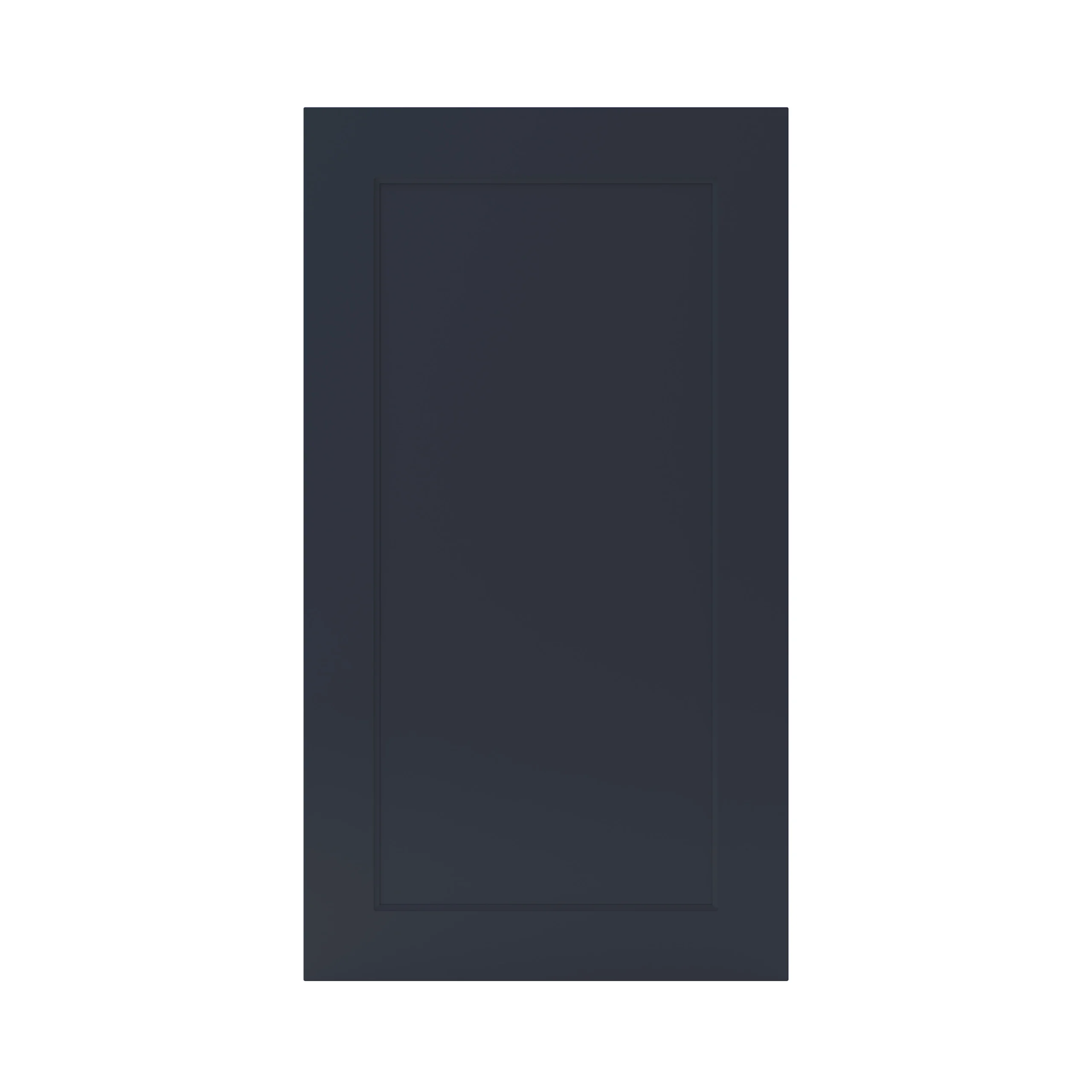 GoodHome Artemisia Midnight Blue Classic Shaker Tall Wall Cabinet Door (W)500mm (H)895mm (T)18mm 1 GoodHome Artemisia Midnight Blue Classic Shaker Tall Wall Cabinet Door (W)500mm (H)895mm (T)18mm