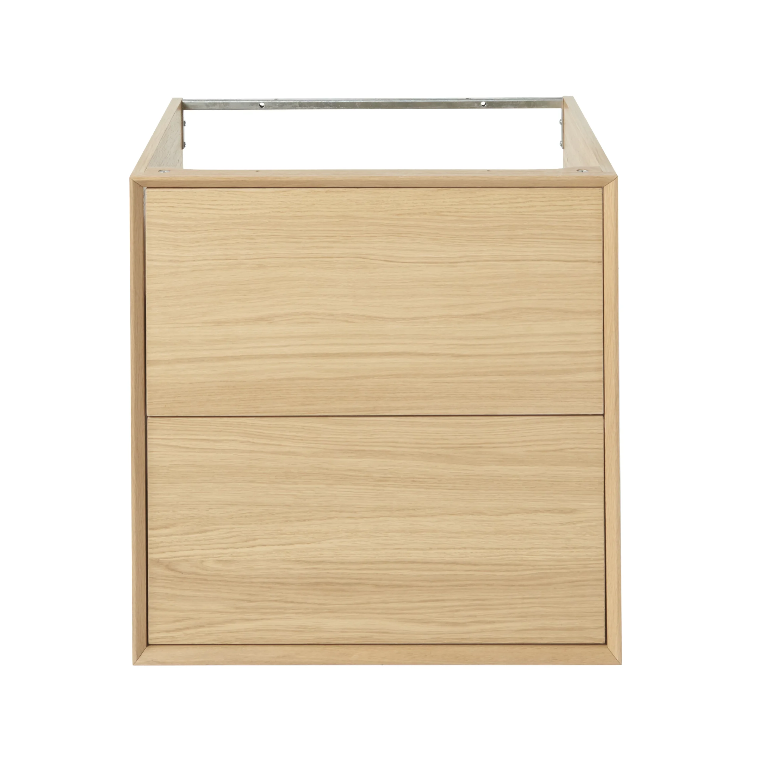 GoodHome Avela Matt Oak Effect Freestanding Vanity Unit & Basin Set (W)600mm (H)952mm 7 GoodHome Avela Matt Oak Effect Freestanding Vanity Unit & Basin Set (W)600mm (H)952mm - Image 7