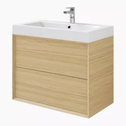 GoodHome Avela Matt Oak Effect Wall-mounted Vanity Unit & Basin Set (W)800mm (H)742mm 16 GoodHome Avela Matt Oak Effect Wall-mounted Vanity Unit & Basin Set (W)800mm (H)742mm -Trade Point Store goodhome avela matt oak effect wall mounted vanity unit basin set w 800mm h 742mm5059340625188 41c bq