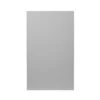 GoodHome Balsamita Matt Grey Slab 50:50 Larder Cabinet Door (W)600mm (H)1001mm (T)16mm