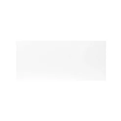 GoodHome Balsamita Matt White Slab Drawerline Cabinet Door, (W)800mm (H)356mm (T)16mm