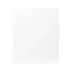GoodHome Balsamita Matt White Slab Tall Appliance Cabinet Door (H)723mm (T)16mm