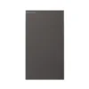 GoodHome Garcinia Gloss Anthracite Integrated Handle Tall Wall Cabinet Door (W)500mm (H)895mm (T)19mm