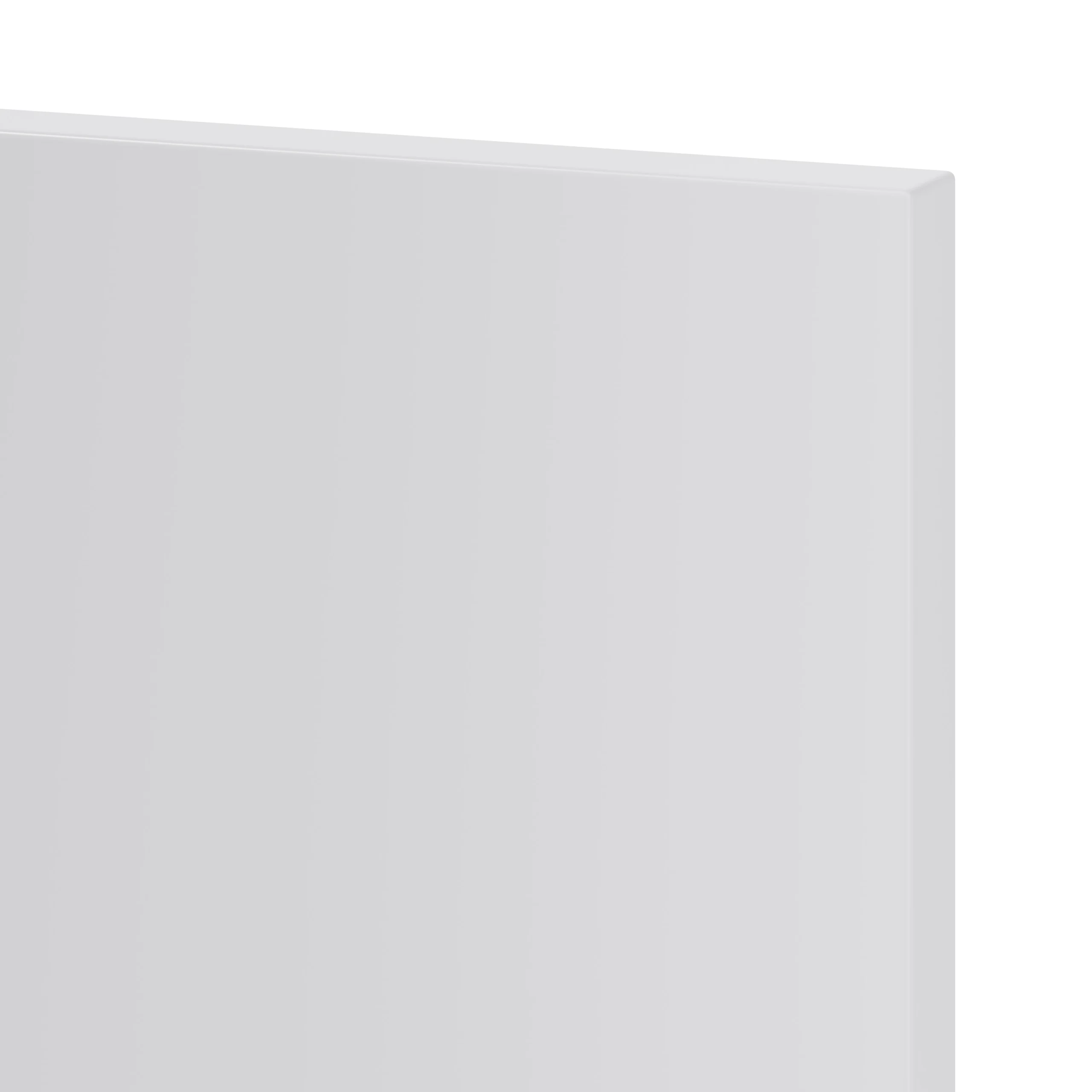 GoodHome Garcinia Gloss Light Grey Bi-fold Cabinet Door (W)1000mm (H)356mm (T)19mm 3 GoodHome Garcinia Gloss Light Grey Bi-fold Cabinet Door (W)1000mm (H)356mm (T)19mm - Image 3
