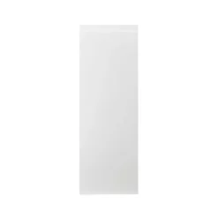 GoodHome Garcinia Gloss White Integrated Handle Highline Cabinet Door (W)250mm (H)715mm (T)19mm