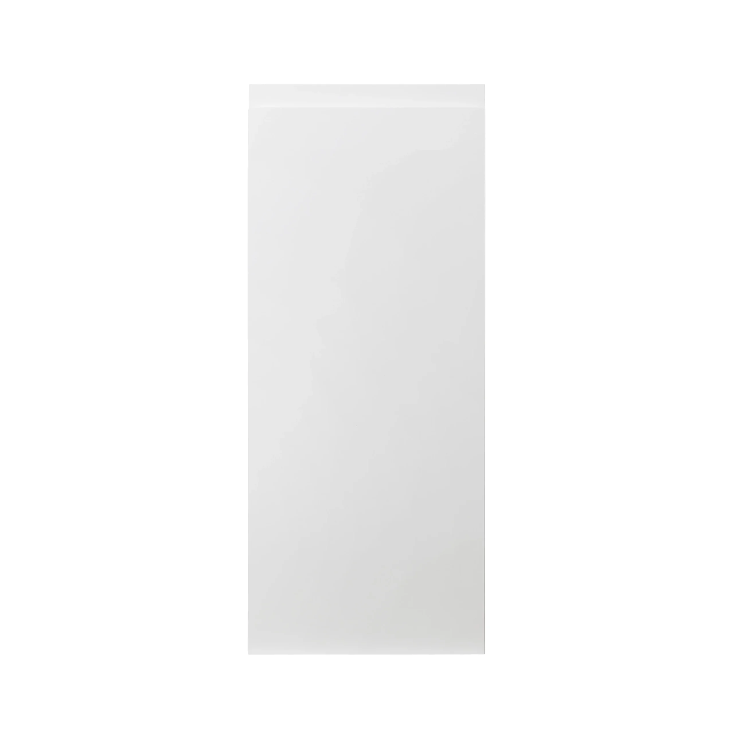 GoodHome Garcinia Gloss White Integrated Handle Highline Cabinet Door (W)300mm (H)715mm (T)19mm 1 GoodHome Garcinia Gloss White Integrated Handle Highline Cabinet Door (W)300mm (H)715mm (T)19mm