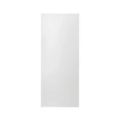 GoodHome Garcinia Gloss White Integrated Handle Tall Larder Cabinet Door (W)600mm (H)1467mm (T)19mm