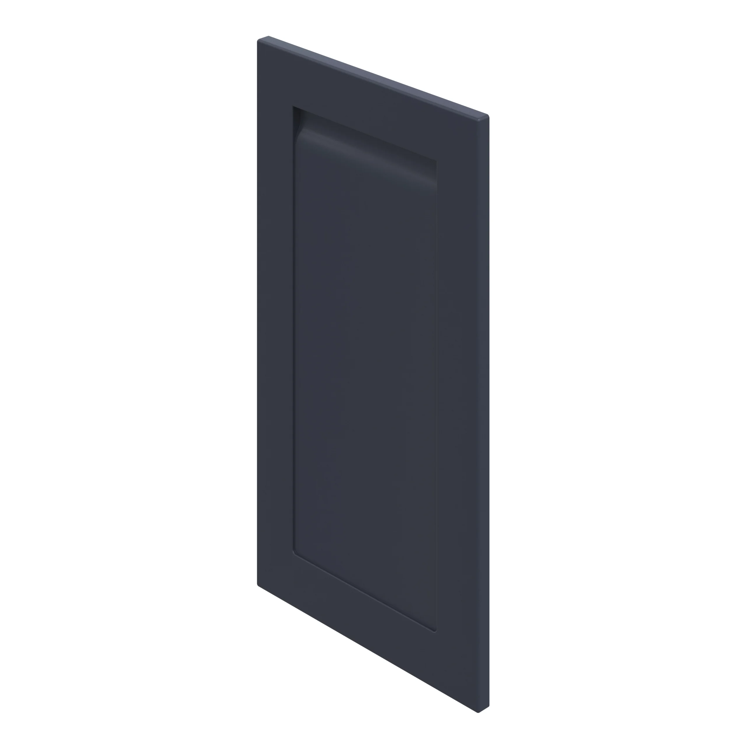 GoodHome Garcinia Matt Navy Blue Highline Cabinet Door (W)450mm (H)715mm (T)19mm 2 GoodHome Garcinia Matt Navy Blue Highline Cabinet Door (W)450mm (H)715mm (T)19mm - Image 2