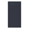 GoodHome Garcinia Matt Navy Blue Integrated Handle Shaker Larder/Fridge Cabinet Door (W)600mm (H)1181mm (T)20mm