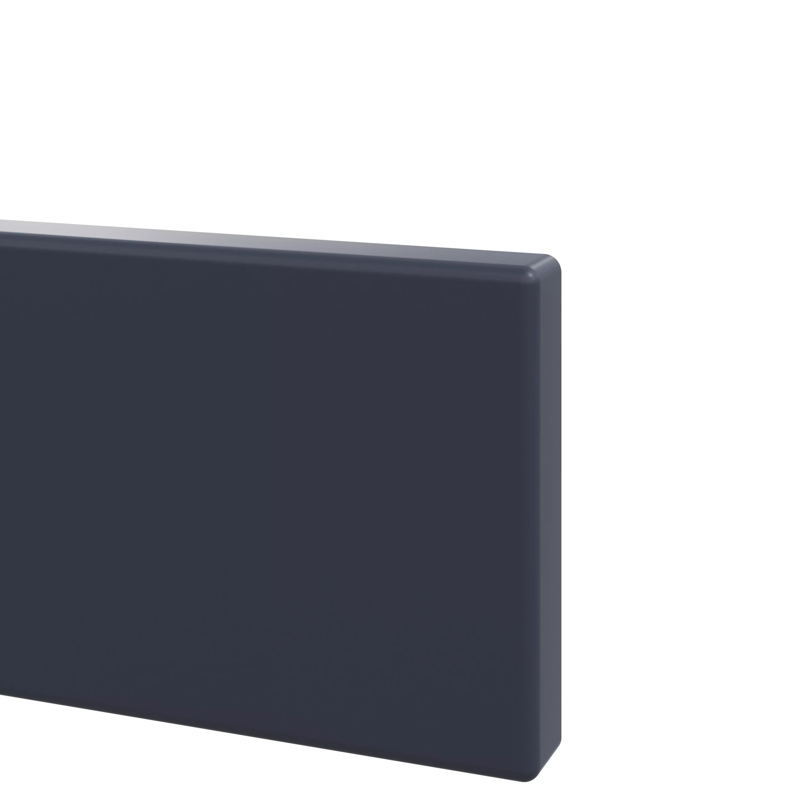 GoodHome Garcinia Matt Navy Blue Shaker Cabinet Door (H)115mm (T)20mm 3 GoodHome Garcinia Matt Navy Blue Shaker Cabinet Door (H)115mm (T)20mm - Image 3