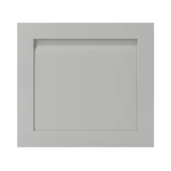 GoodHome Garcinia Matt Stone Integrated Handle Shaker Appliance Cabinet Door (W)600mm (H)543mm (T)20mm
