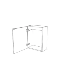 GoodHome Imandra Gloss Anthracite 1 Door Wall-mounted Bathroom Basin Cloakroom Unit (W)440mm (H)550mm -Trade Point Store goodhome imandra gloss anthracite 1 door wall mounted bathroom basin cloakroom unit w 440mm h 550mm5059340018836 02t BQ