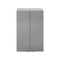 GoodHome Imandra Gloss Anthracite Double Deep Wall Cabinet (W)60mm (H)900mm -Trade Point Store goodhome imandra gloss anthracite double deep wall cabinet w 60mm h 900mm5059340018898 02c BQ