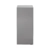 GoodHome Imandra Gloss Anthracite Wall-mounted Bathroom Cabinet (W)400mm (H)900mm